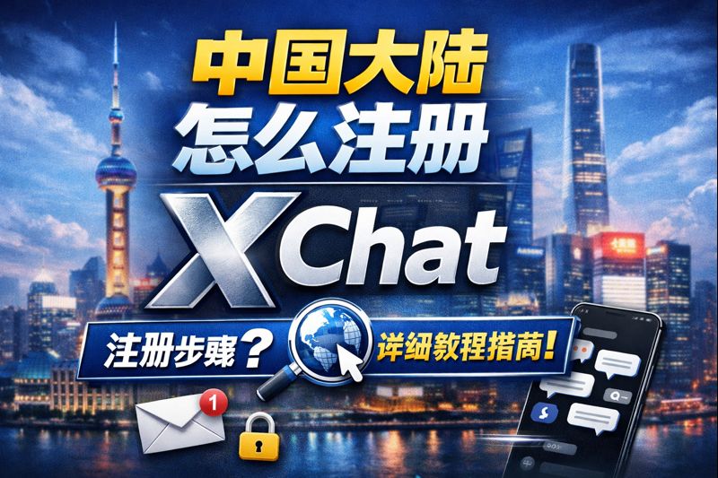 中国大陆如何注册XChat ?