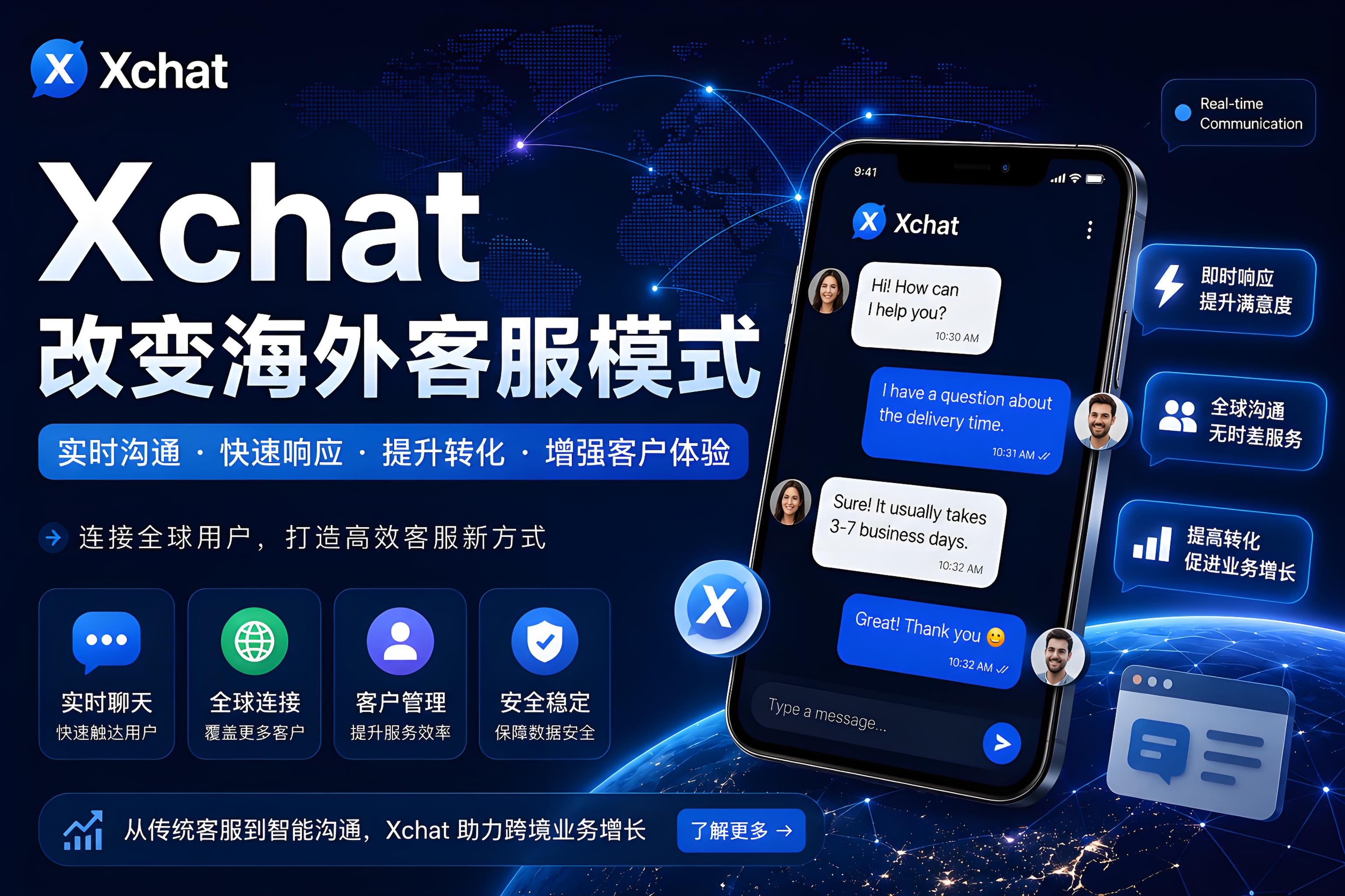 Xchat是否会改变海外客服模式？很多团队开始研究实时互动新趋势