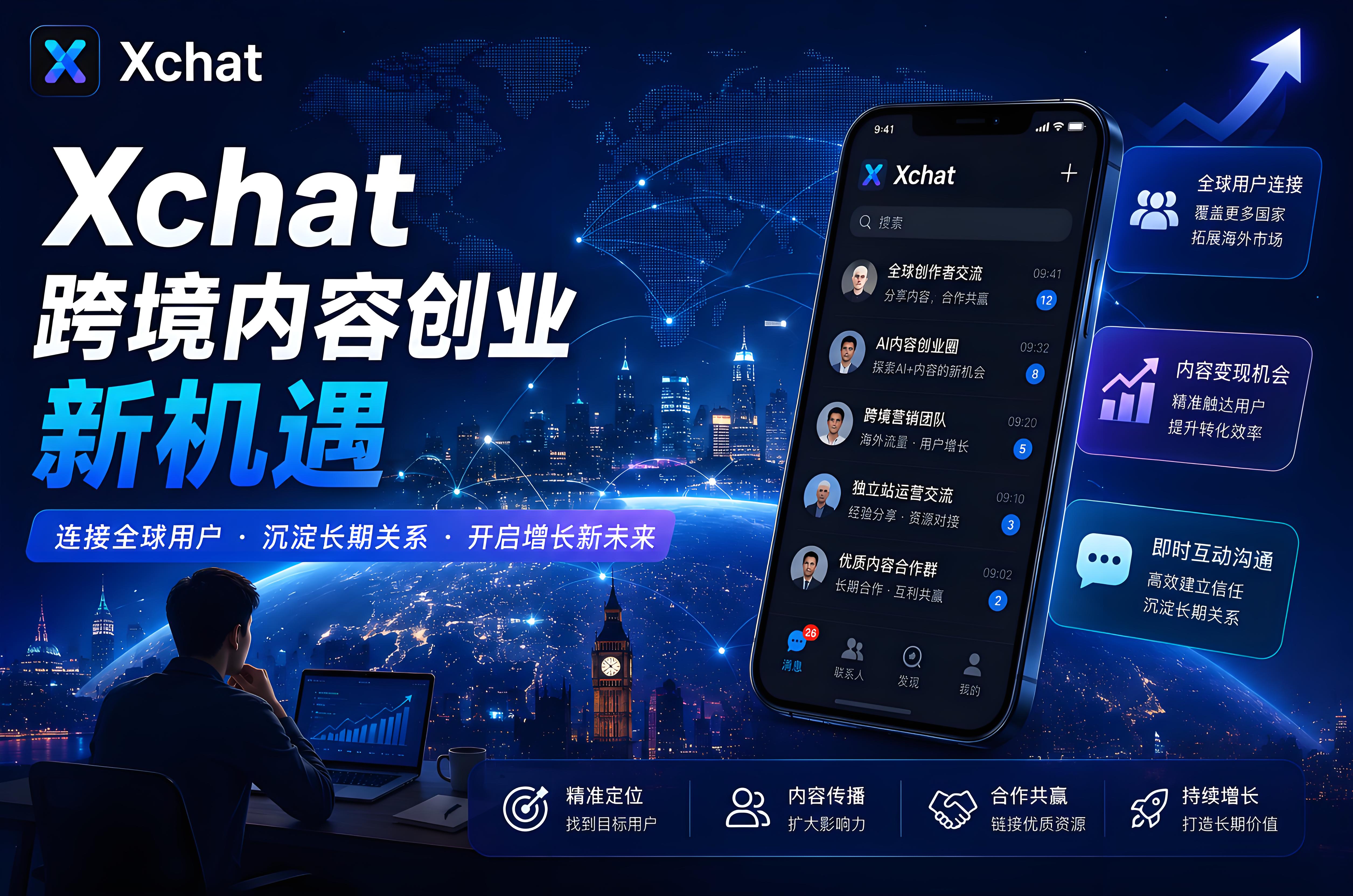 Xchat会成为跨境内容创业的新机遇吗？很多创作者已经布局